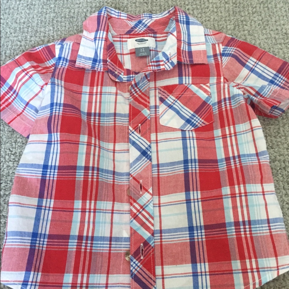 Old Navy Toddler Boy Button Down Shirt